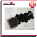 top quality hair closure,virgin Peruvian brazilian body wave silk base closure